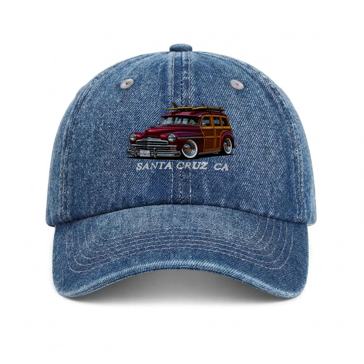 PLYWD49 (CA) Embroidered Baseball Cap
