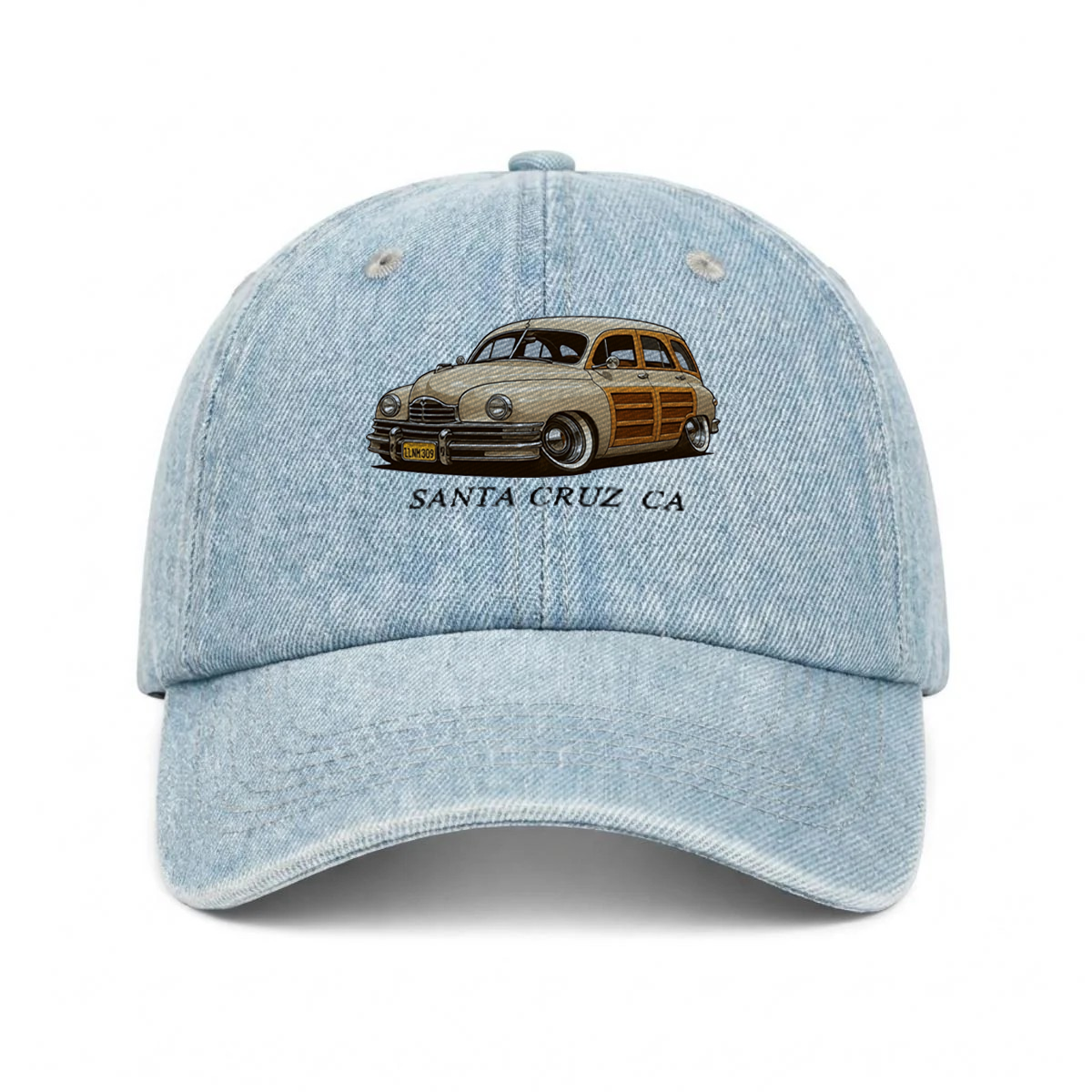 1LNM309 (CA) Embroidered Baseball Cap