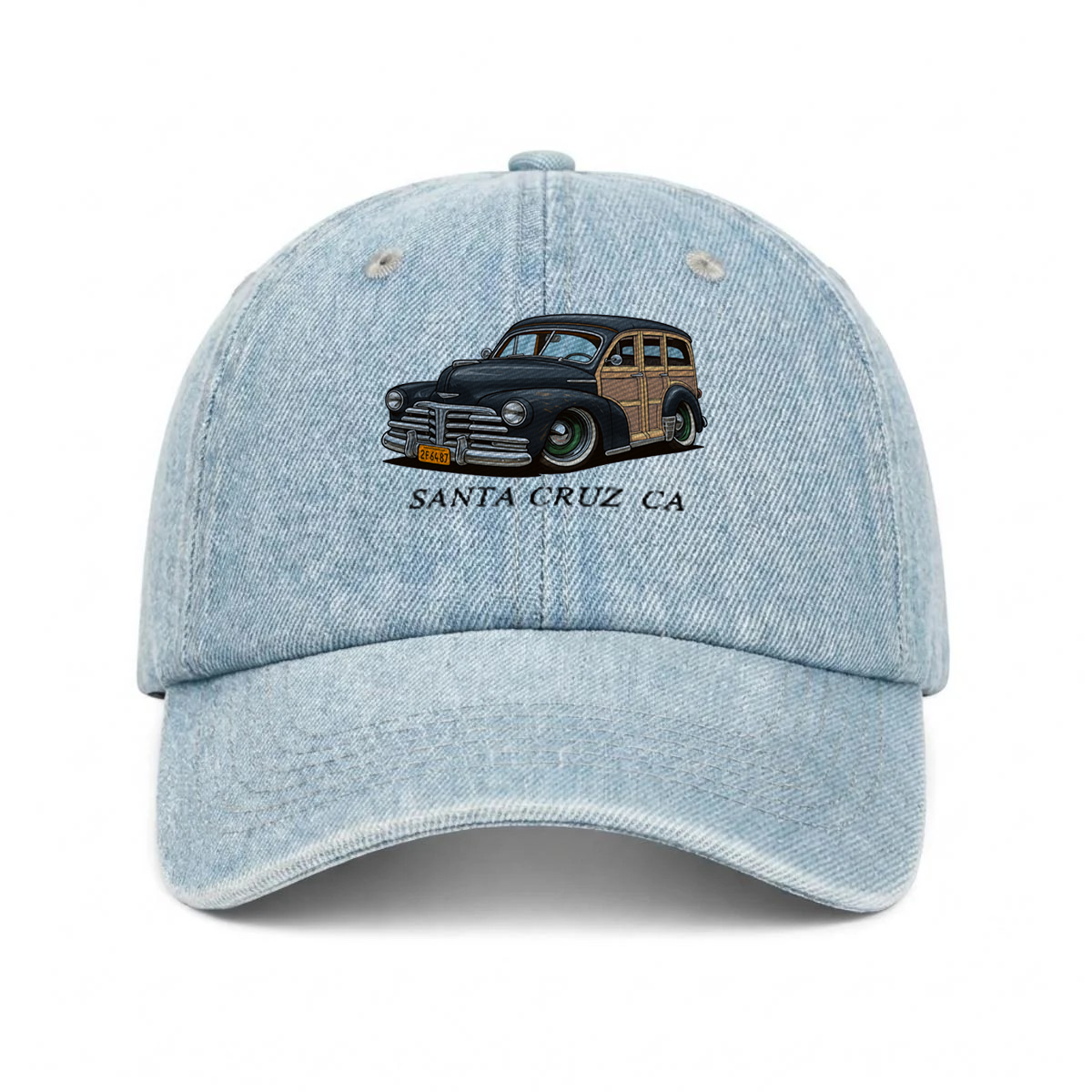 2F6487 (CA) Embroidered Baseball Cap
