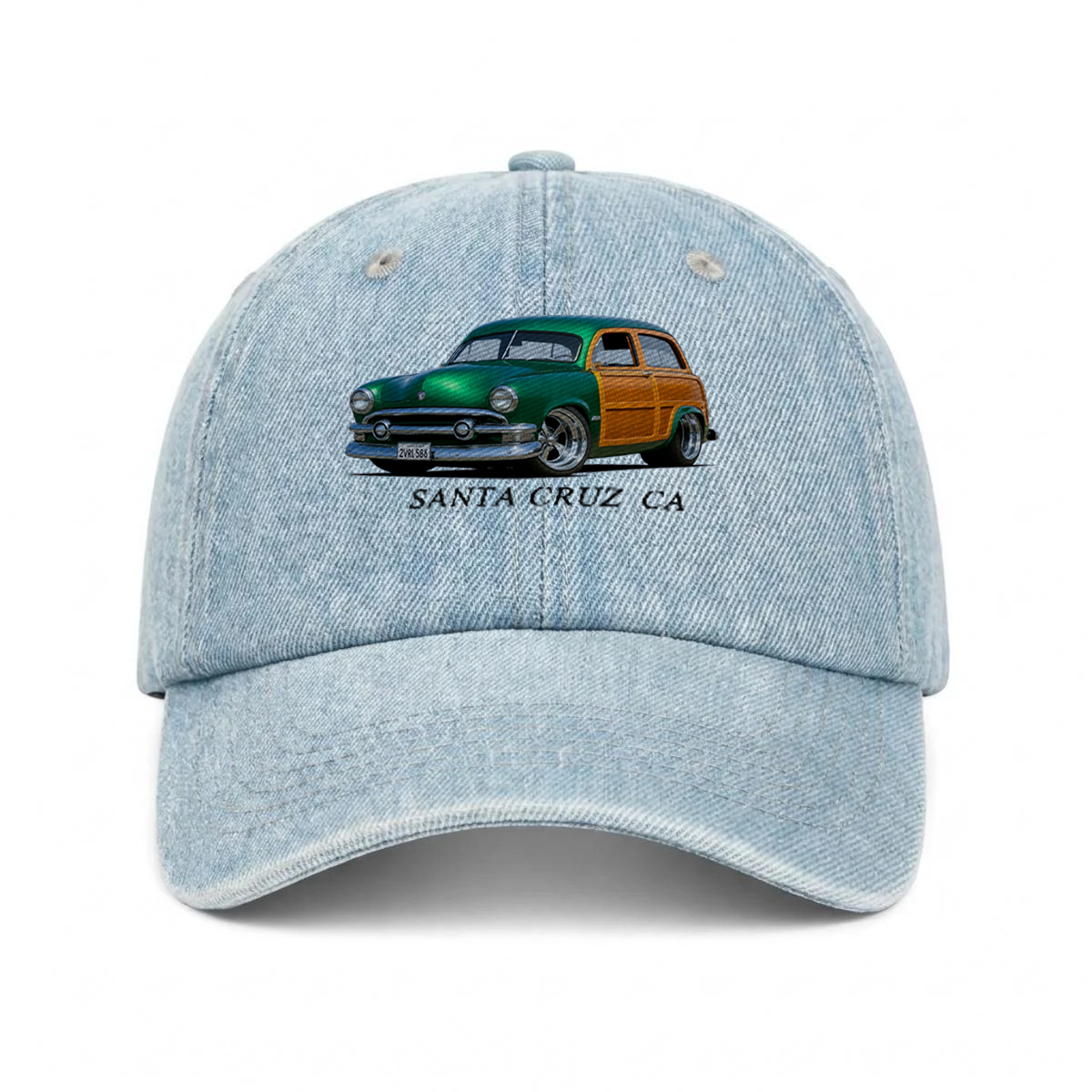 2VRL586 (CA) Embroidered Baseball Cap