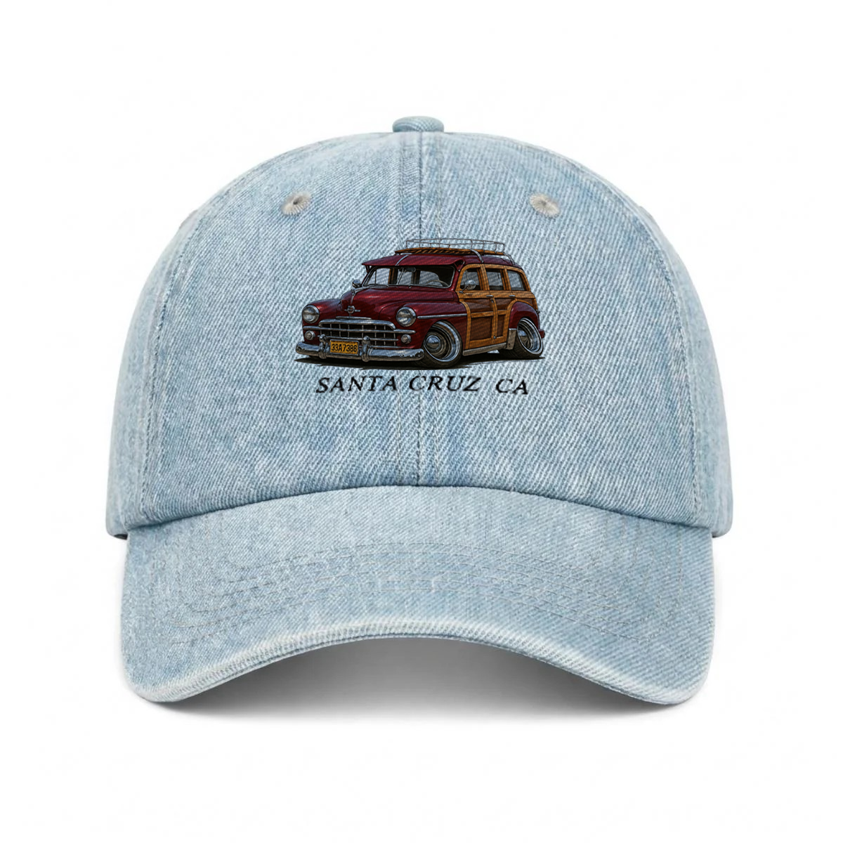 33A7398 (CA) Embroidered Baseball Cap