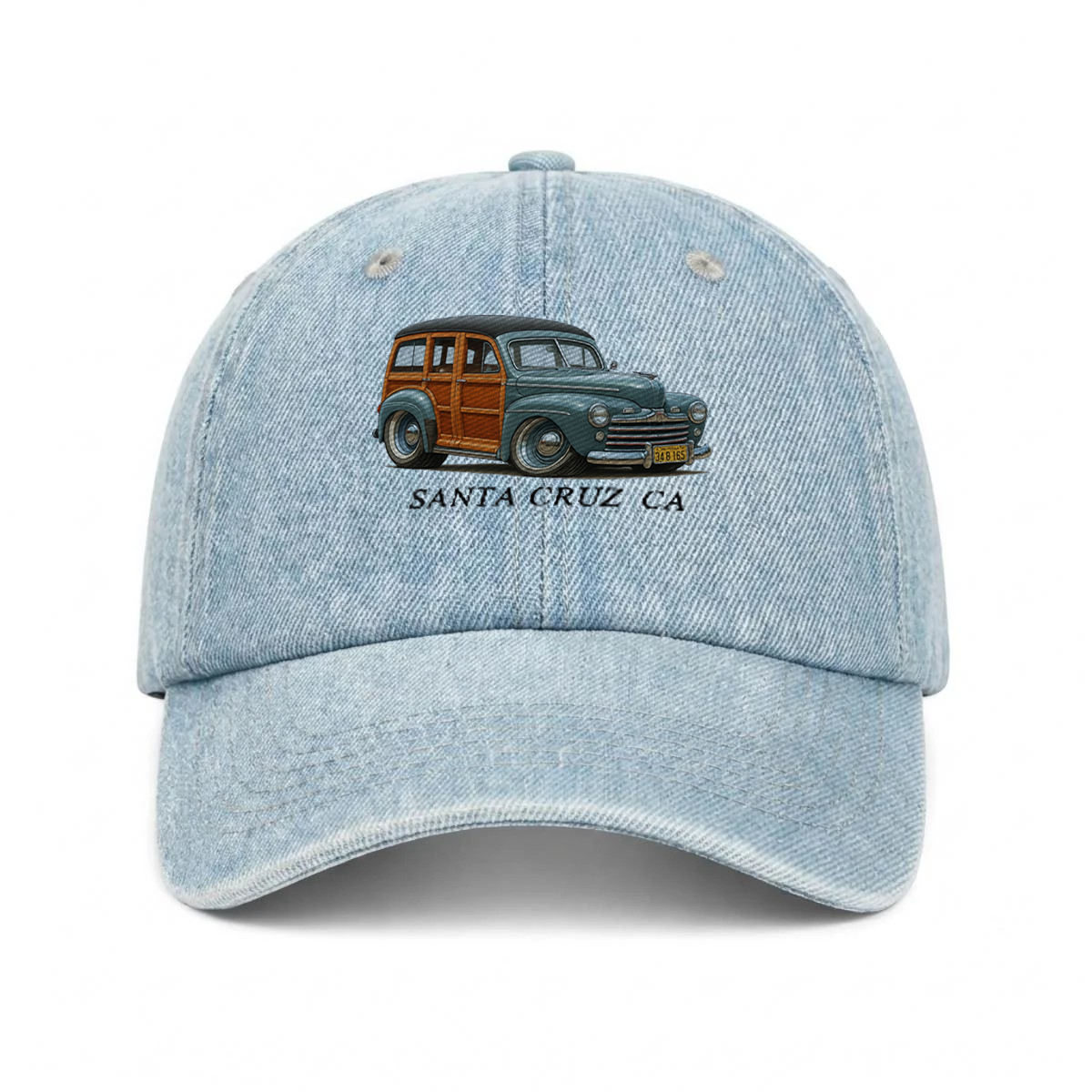 34B165 (CA) Embroidered Baseball Cap