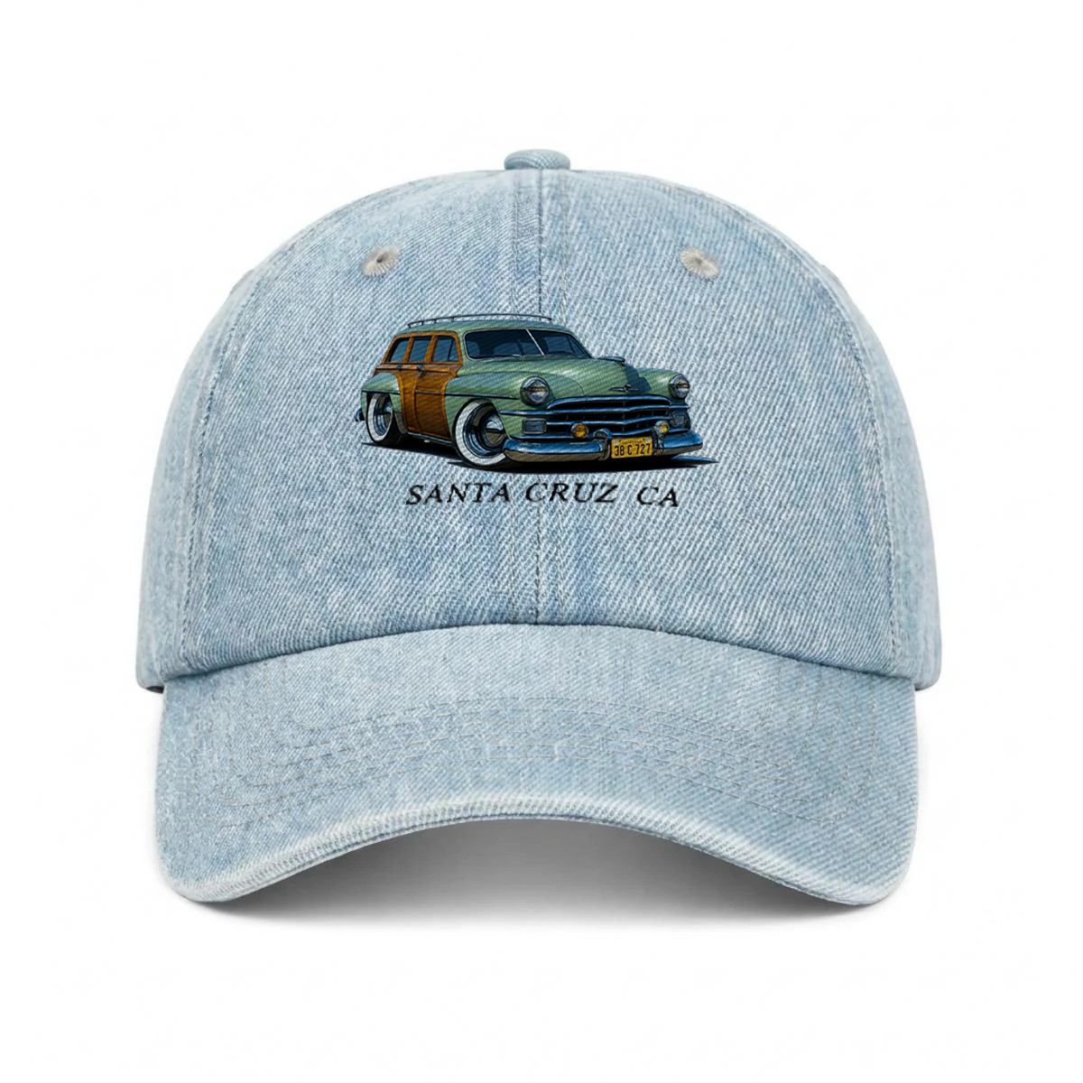 38C727 (CA) Embroidered Baseball Cap