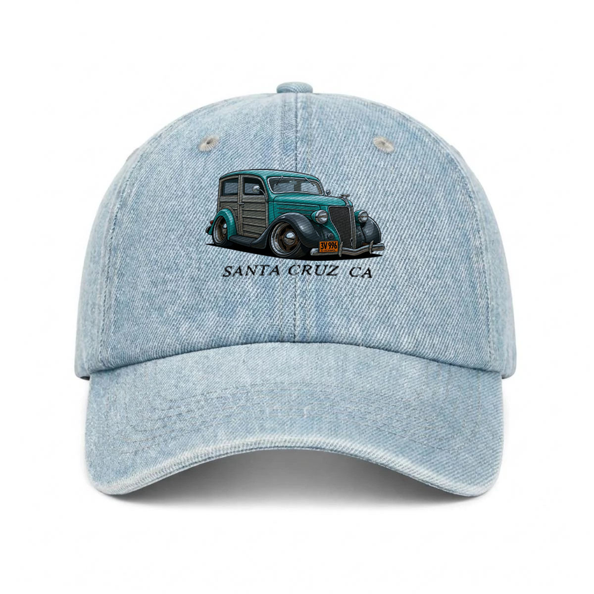 3V996 (CA) Embroidered Baseball Cap