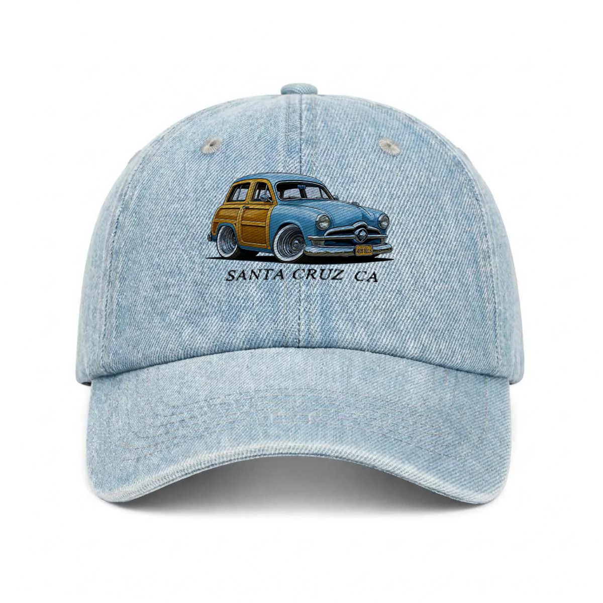 40B8016 (CA) Embroidered Baseball Cap