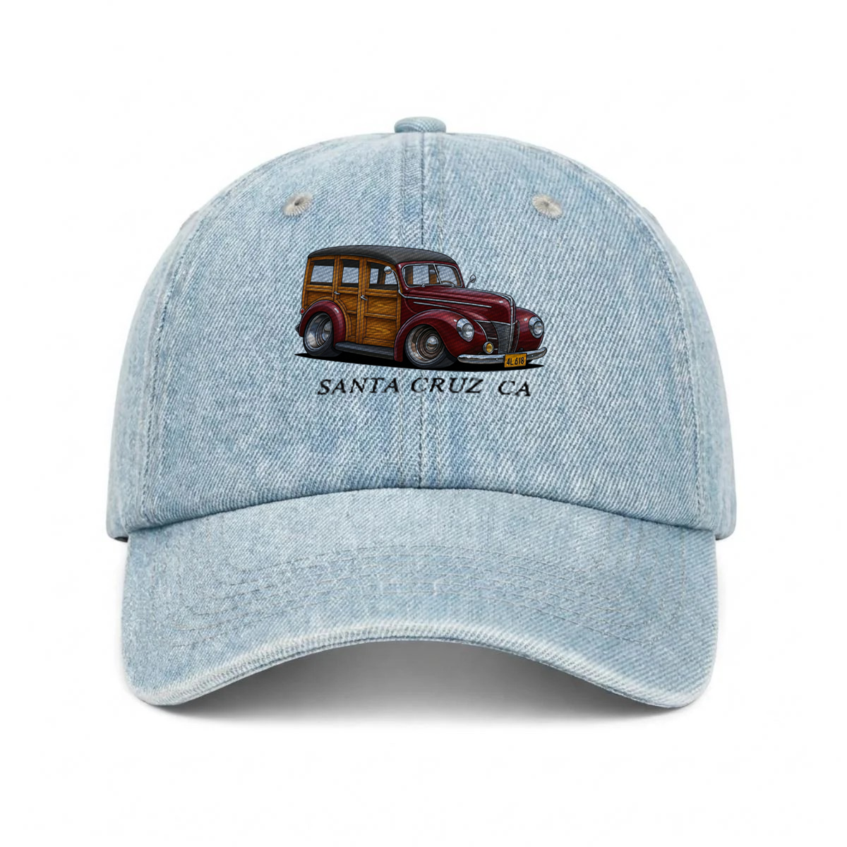 4L618 (CA) Embroidered Baseball Cap