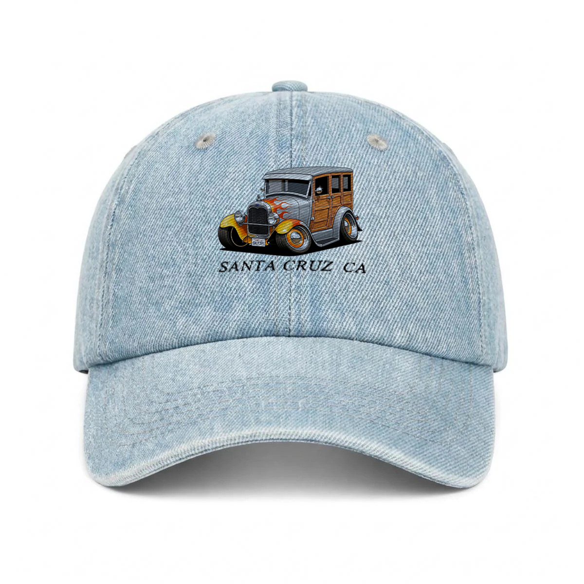 6HLP395 (CA) Embroidered Baseball Cap