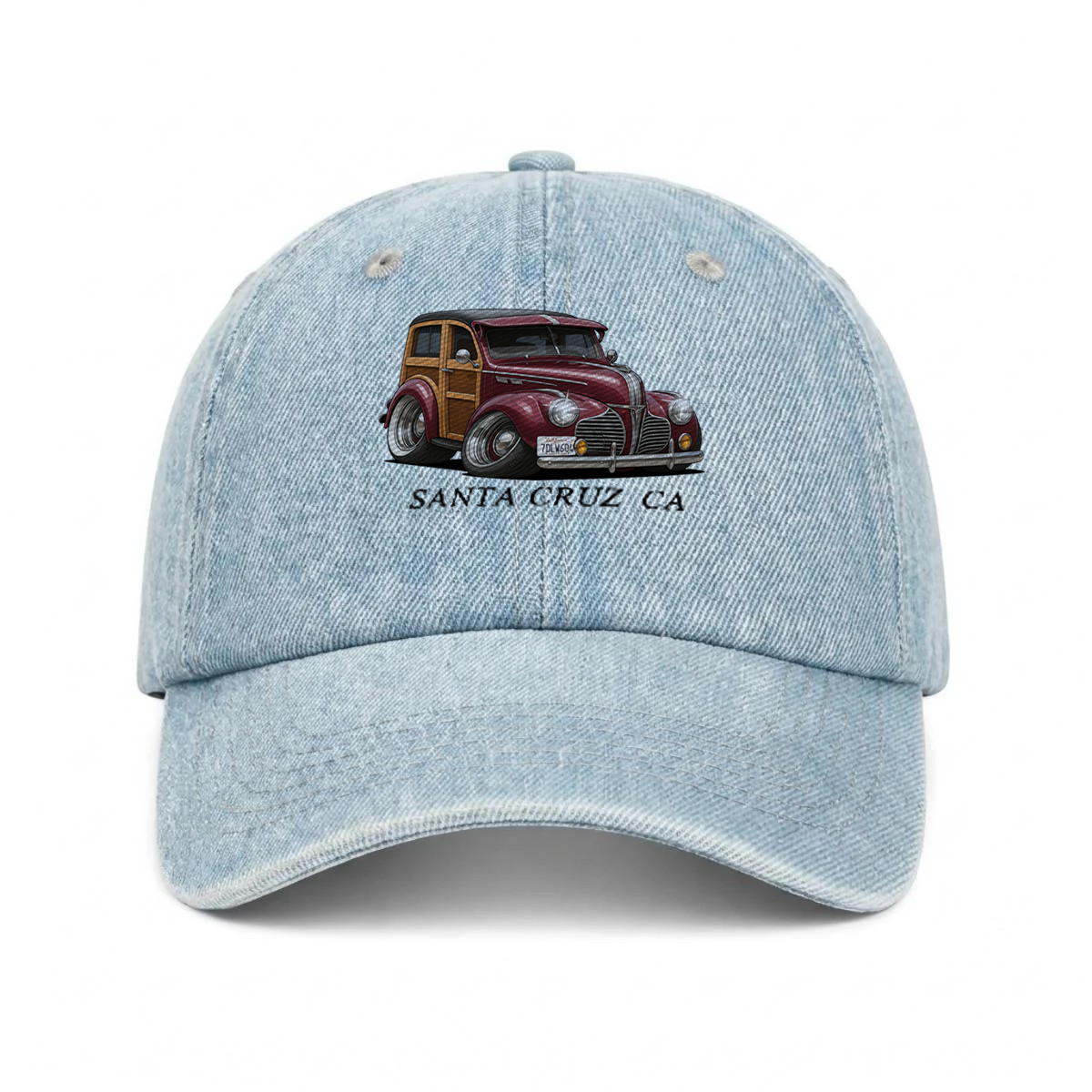 7DLW604 (CA) Embroidered Baseball Cap