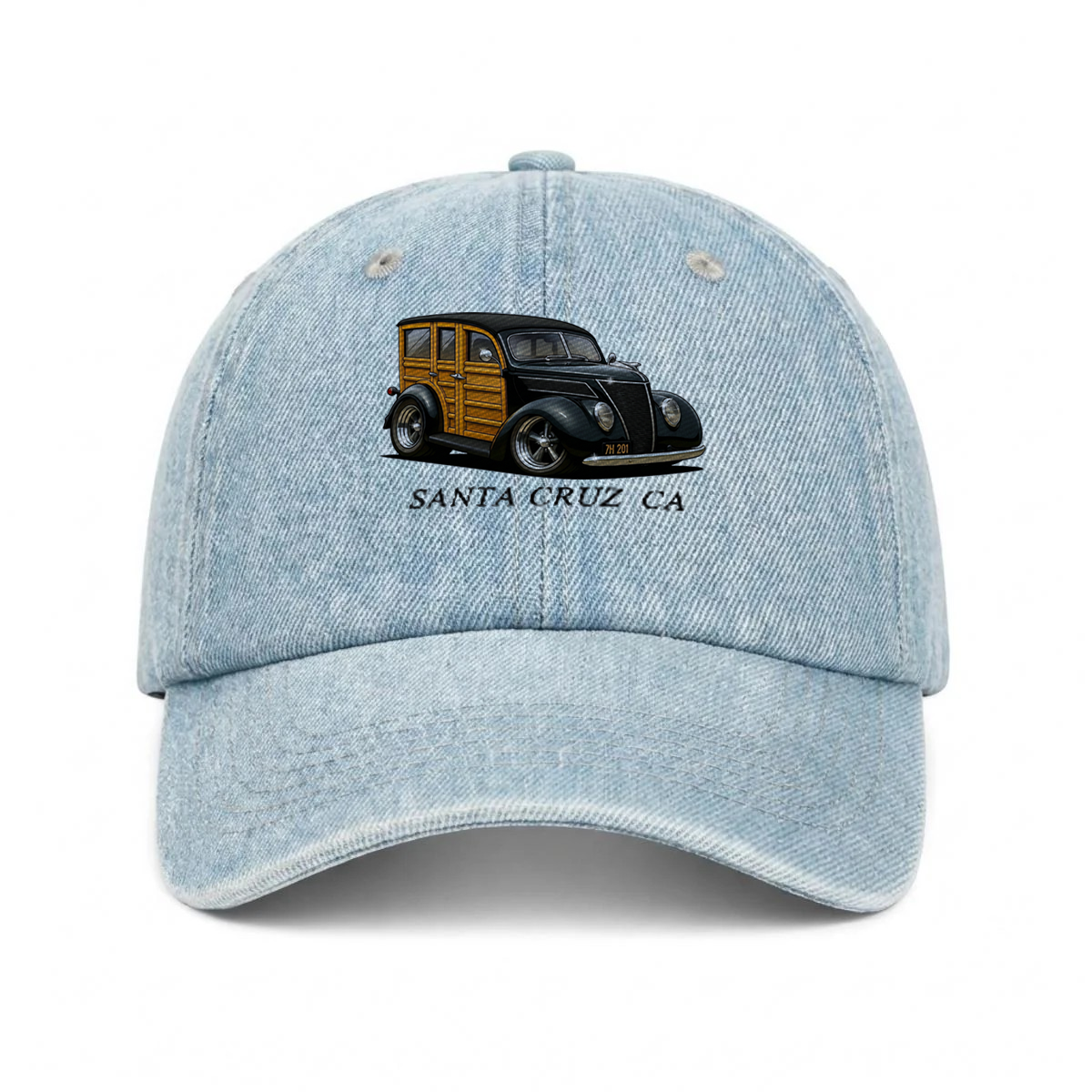 7H201 (CA) Embroidered Baseball Cap