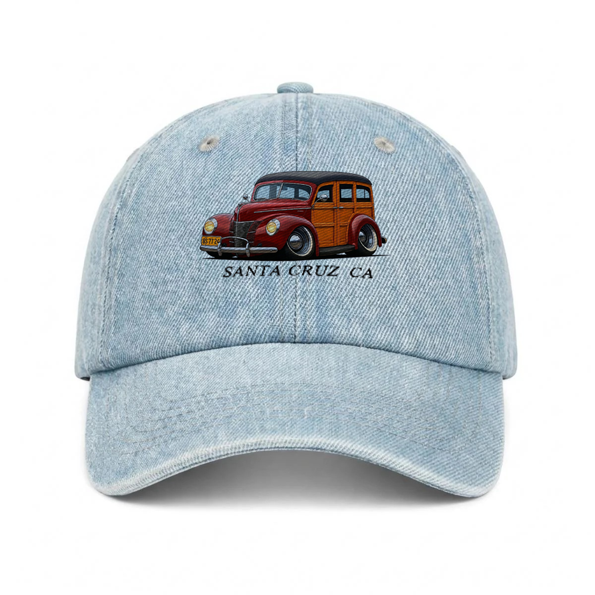 8S7724 (CA) Embroidered Baseball Cap