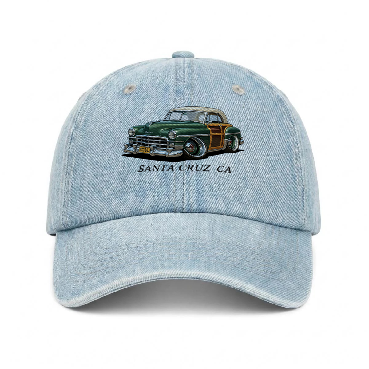 8X3007 (CA) Embroidered Baseball Cap