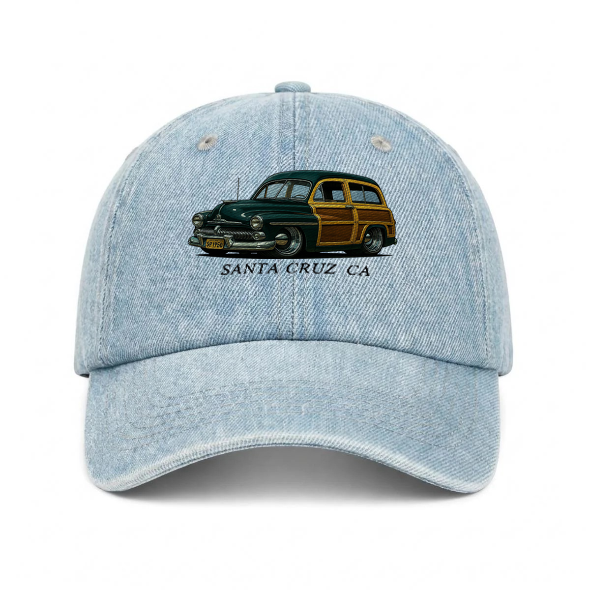 9P1950 (CA) Embroidered Baseball Cap