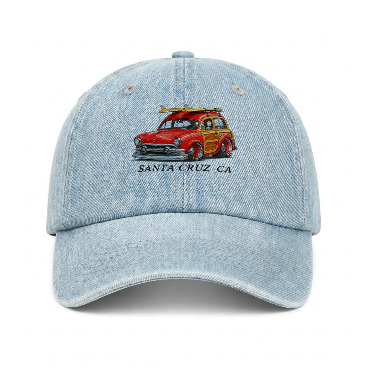 OLDSRFR (CA) Embroidered Baseball Cap
