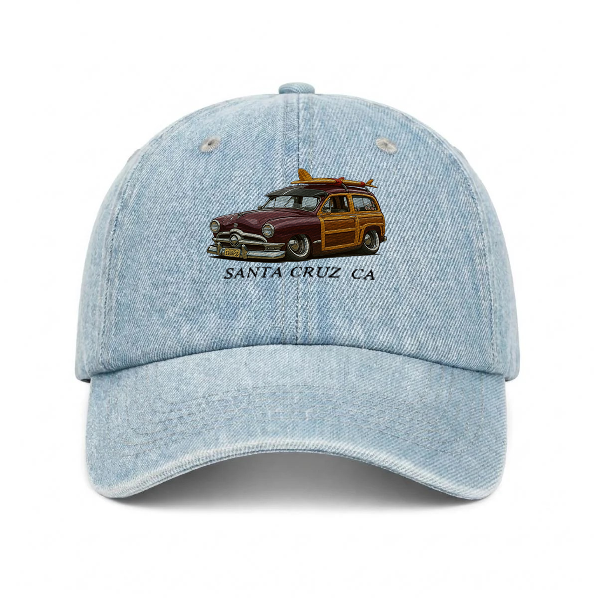 SSURFSS (CA) Embroidered Baseball Cap