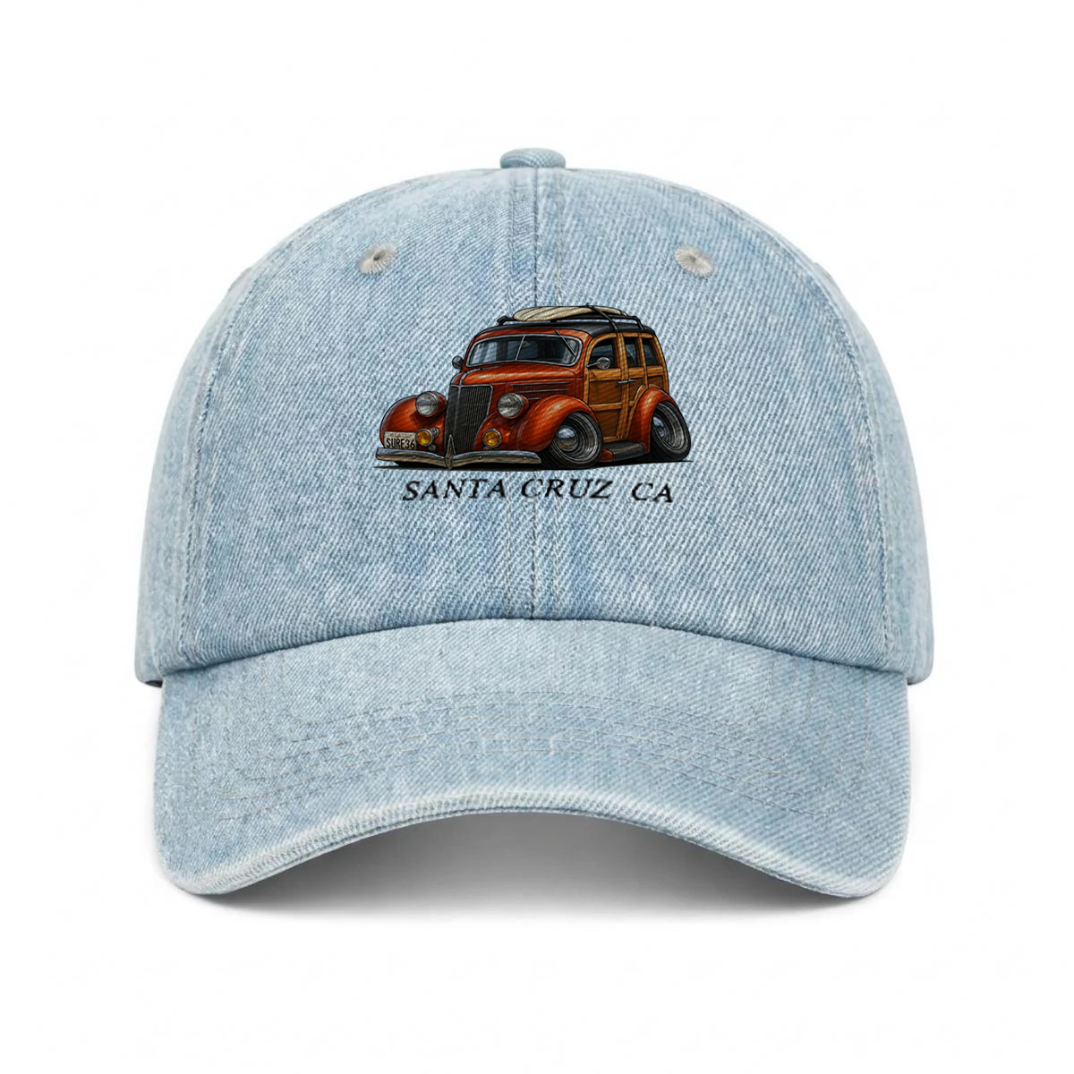 SURF36 (CA) Embroidered Baseball Cap