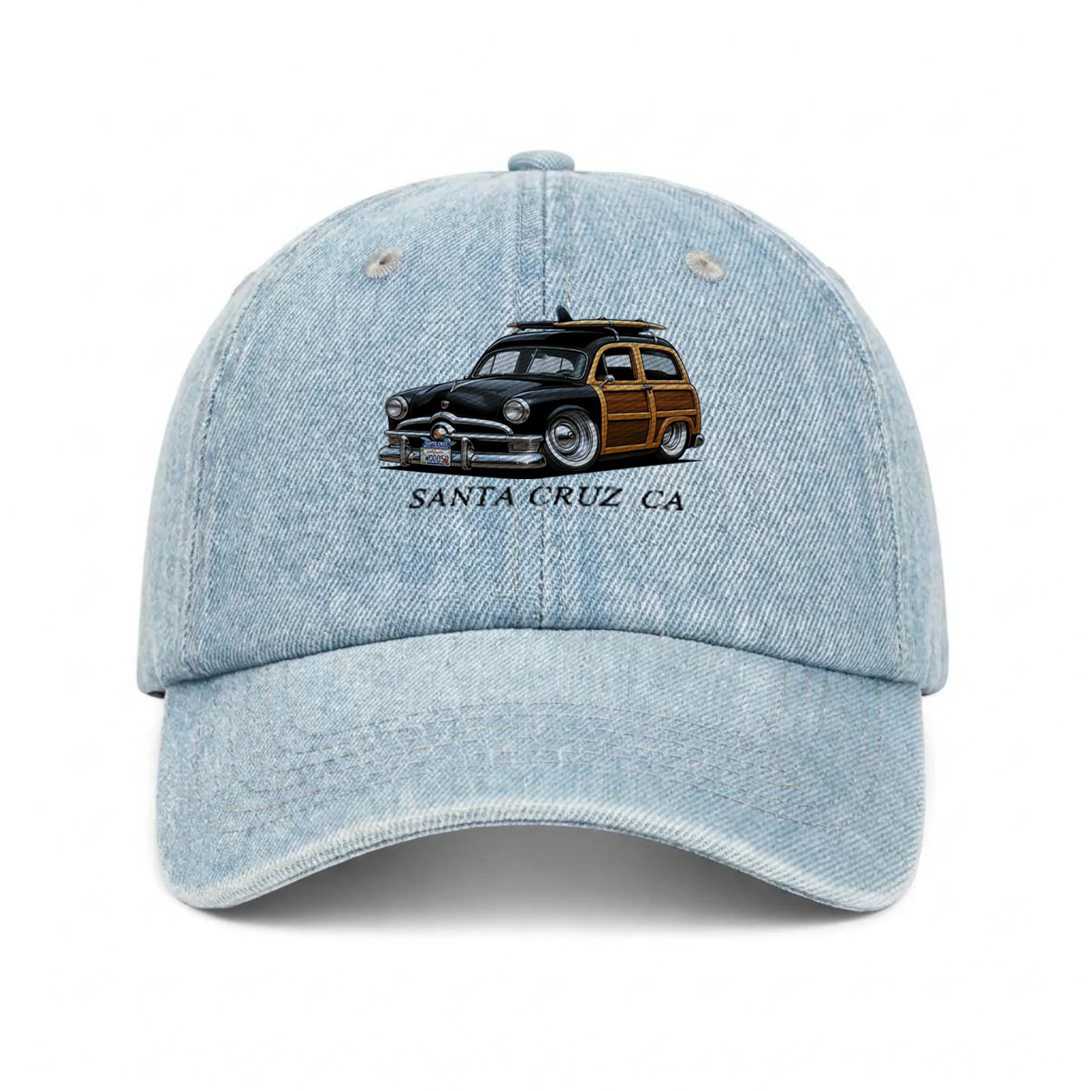 WOOD50 (CA) Embroidered Baseball Cap