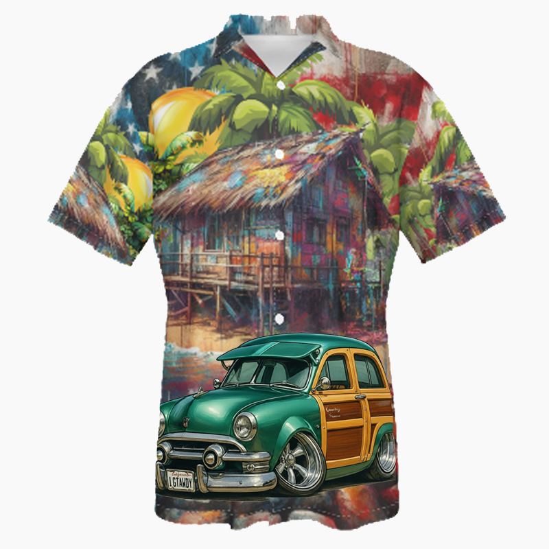 IGTAWDY (CA) Hawaiian Shirt - Patriotic