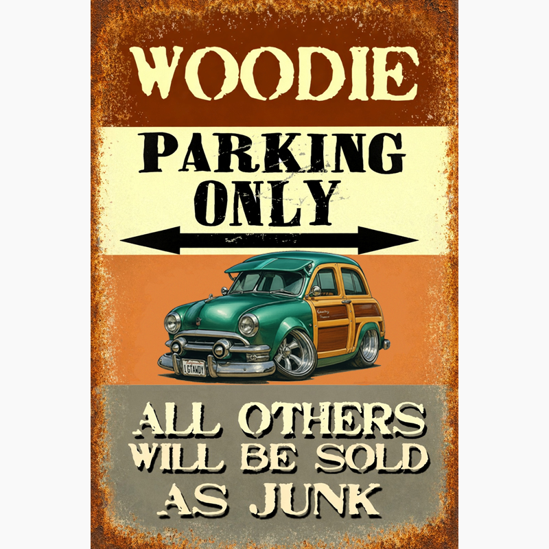 IGTAWDY (CA) Sign - Woodie Parking Only II