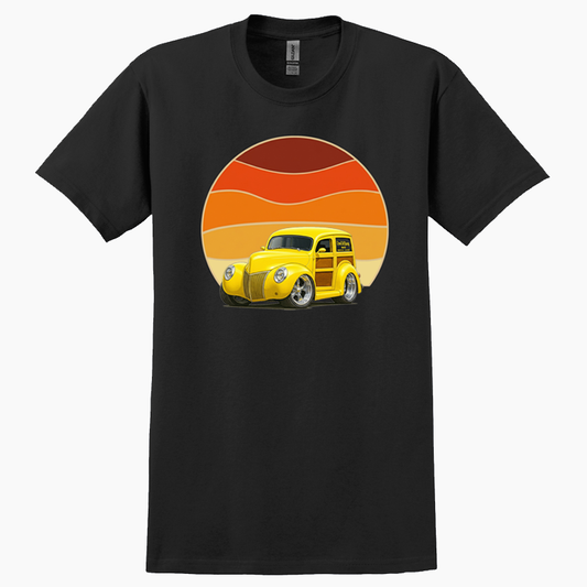 IRONWD (CA) T-Shirt - Woodie Sunrise