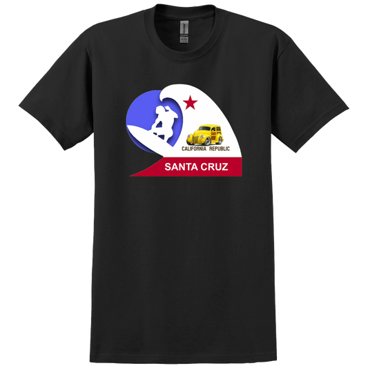 IRONWD (CA) T-Shirt WoW Santa Cruz California Surfer