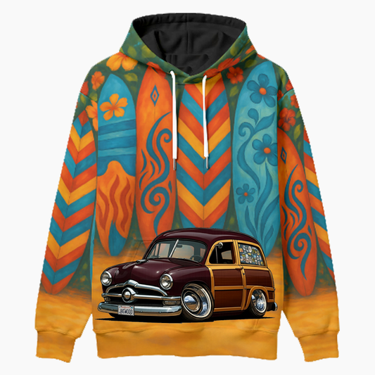 JAGWOOD (CA) Woodie Hoodie - Surfboard