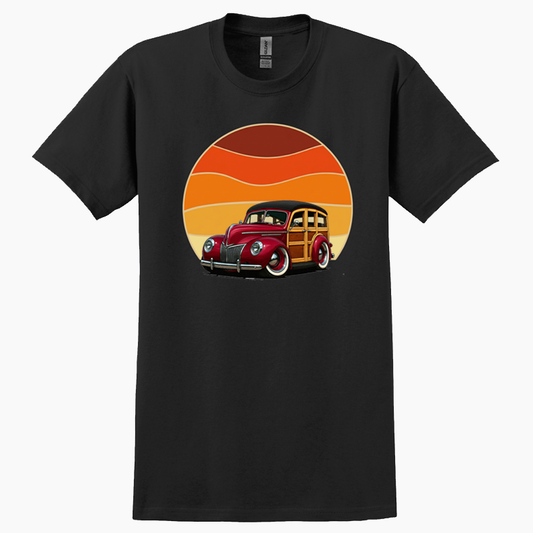 JIMZ39 (CA) T-Shirt - Woodie Sunrise