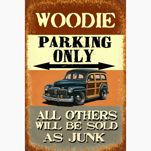 KLWOODY (CA) Sign - Woodie Parking Only II