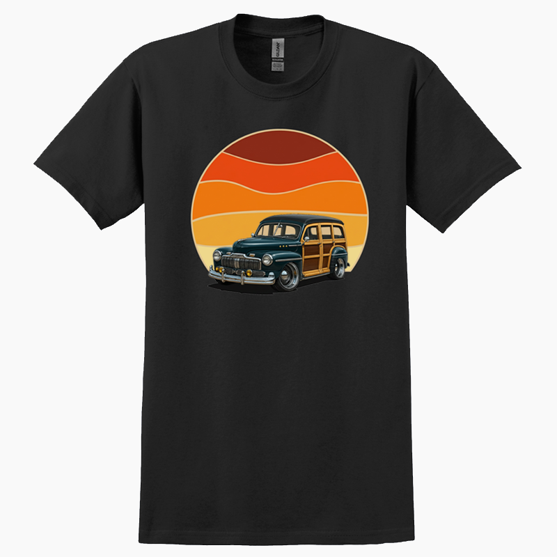 KLWOODY (CA) T-Shirt - Woodie Sunrise