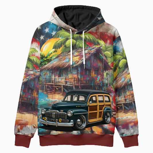 KLWOODY (CA) Woodie Hoodie - Patriotic
