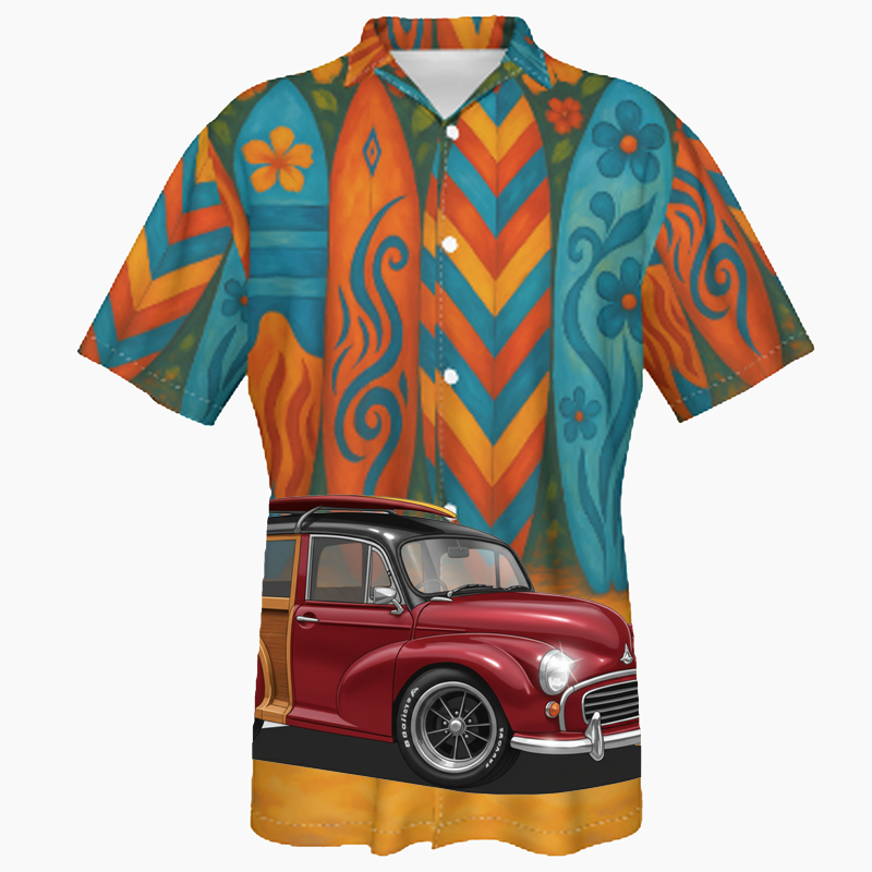 L351KO (CA) Hawaiian Shirt - Surfboard