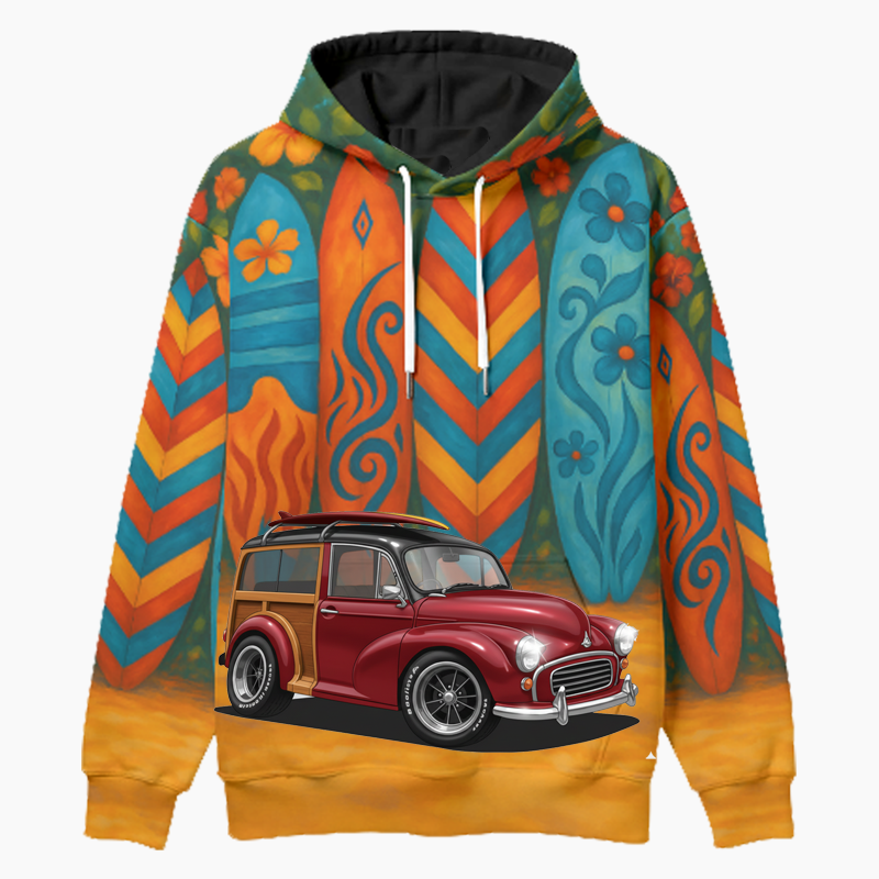 L351KO (CA) Woodie Hoodie - Surfboard