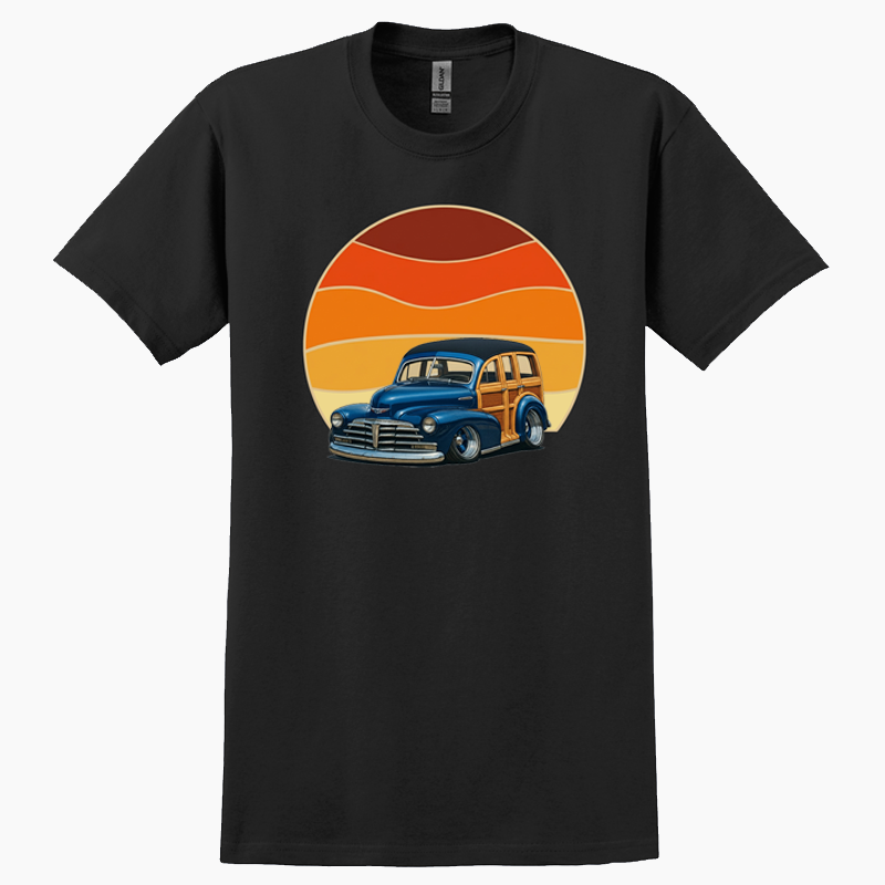 LOZ779 (CA) T-Shirt - Woodie Sunrise