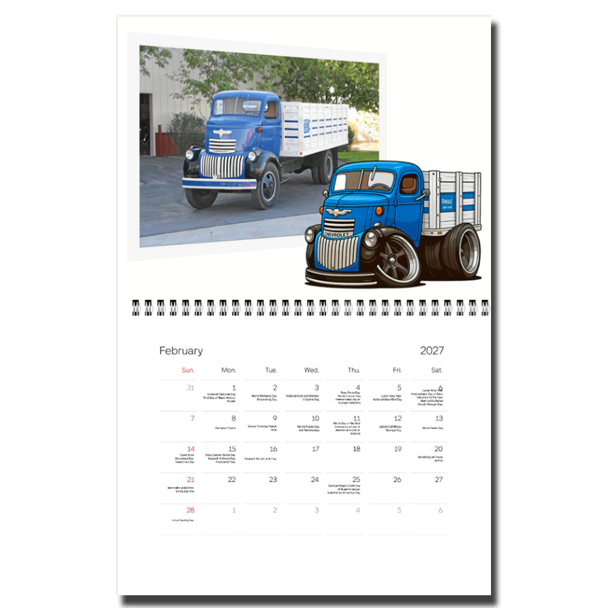 2027 Heavy Metal Calendar
