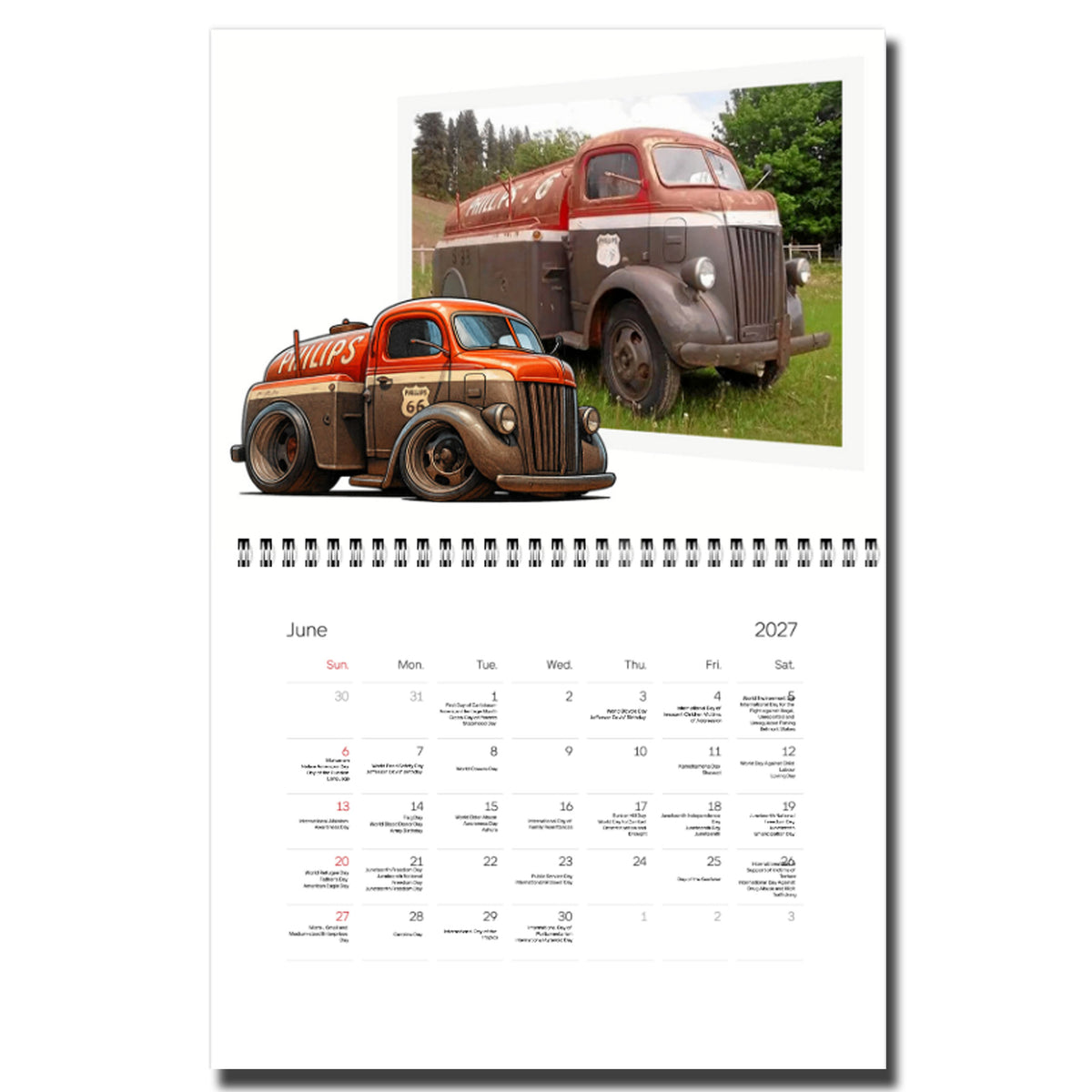 2027 Heavy Metal Calendar