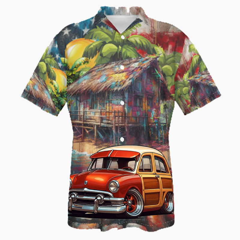 NDLSSMR (CA) Hawaiian Shirt - Patriotic