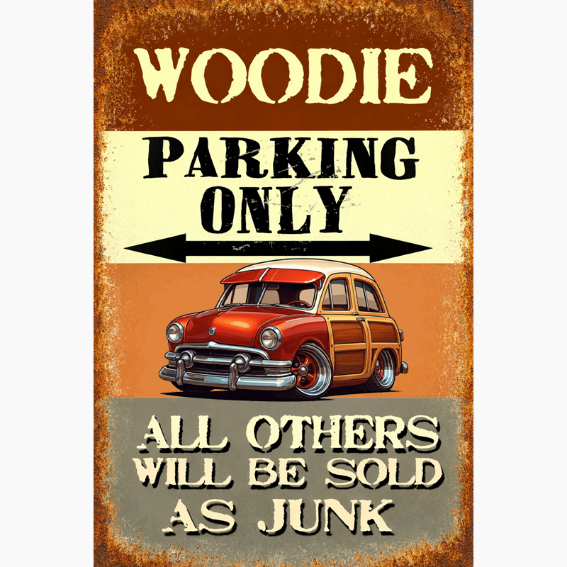 NDLSSMR (CA) Sign - Woodie Parking Only II