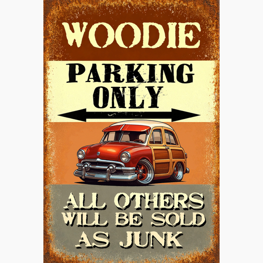 NDLSSMR (CA) Sign - Woodie Parking Only II