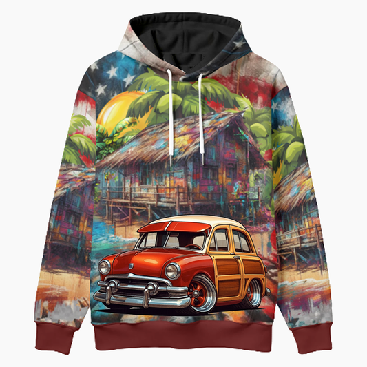 NDLSSMR (CA) Woodie Hoodie - Patriotic