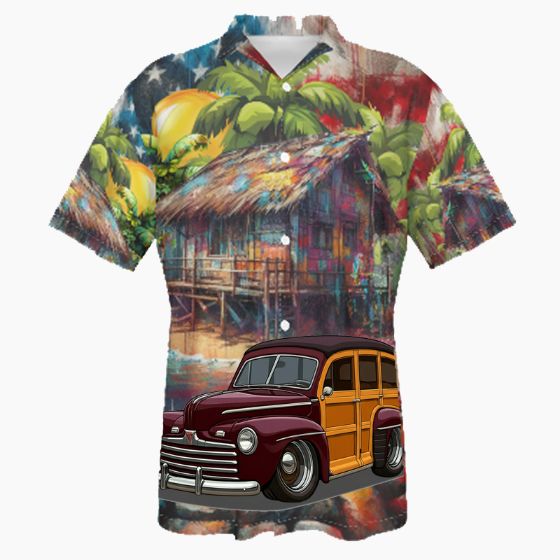 OLD46 (CA) Hawaiian Shirt - Patriotic