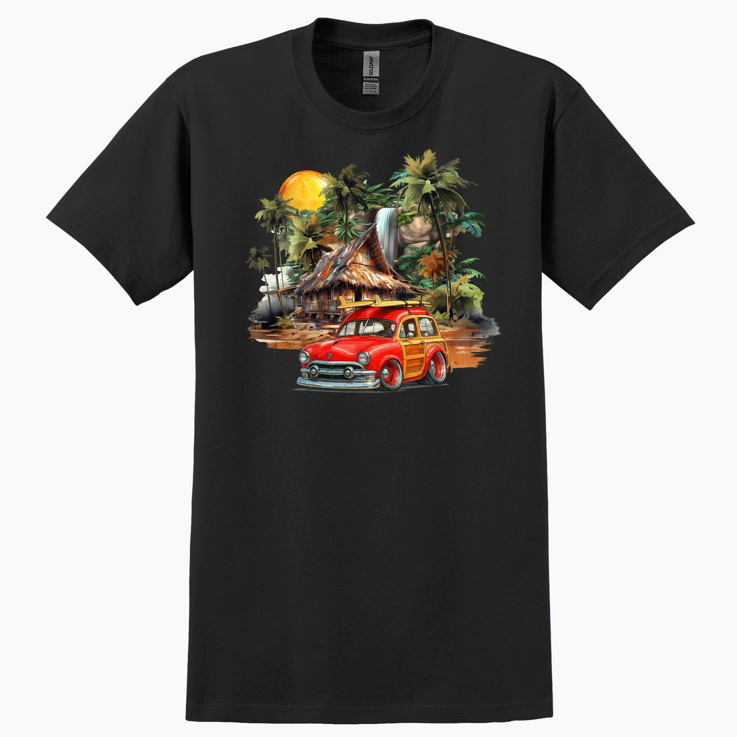 OLDSRFR (CA) T-Shirt - Tropical Woodie