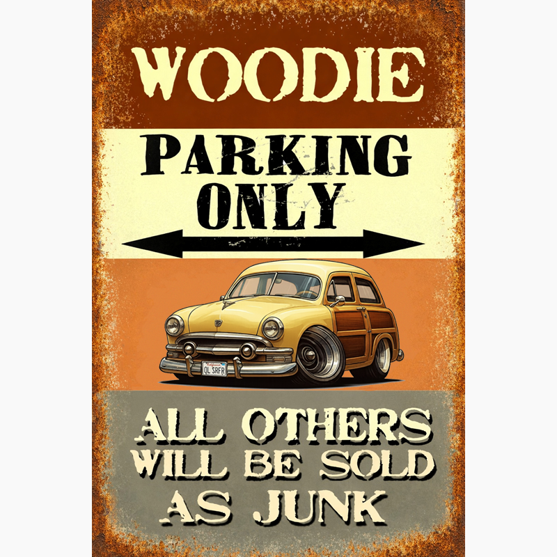 OLSRFR (CA) Sign - Woodie Parking Only II