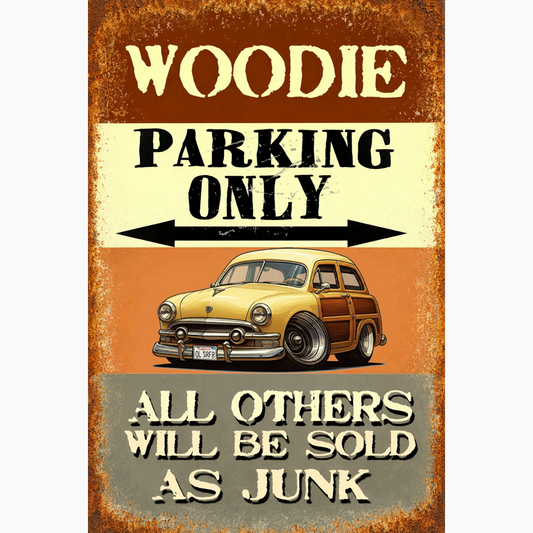 OLSRFR (CA) Sign - Woodie Parking Only II