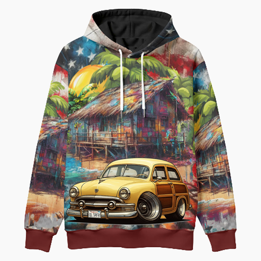 OLSRFR (CA) Woodie Hoodie - Patriotic