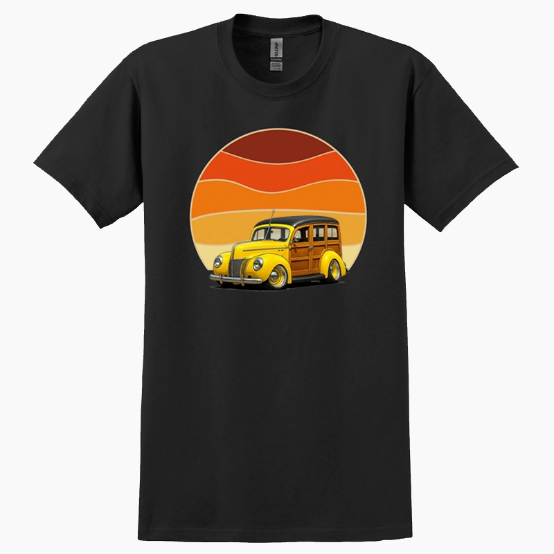 POPSWDE (CA) T-Shirt - Woodie Sunrise