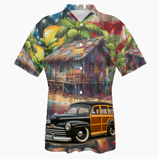 RUSURFN (CA) Hawaiian Shirt - Patriotic