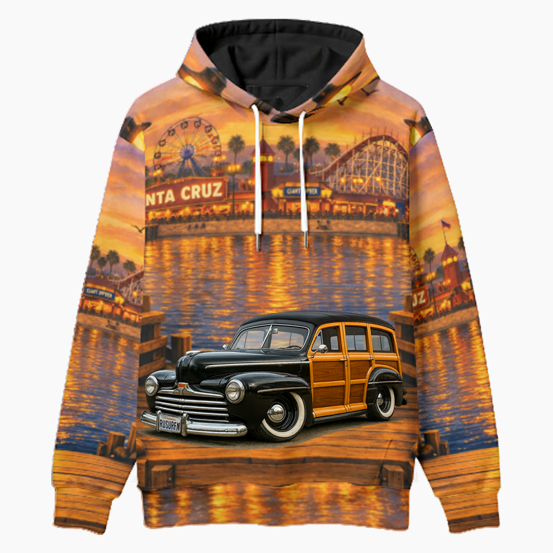 RUSURFN (CA) Woodie Hoodie - WoW Show