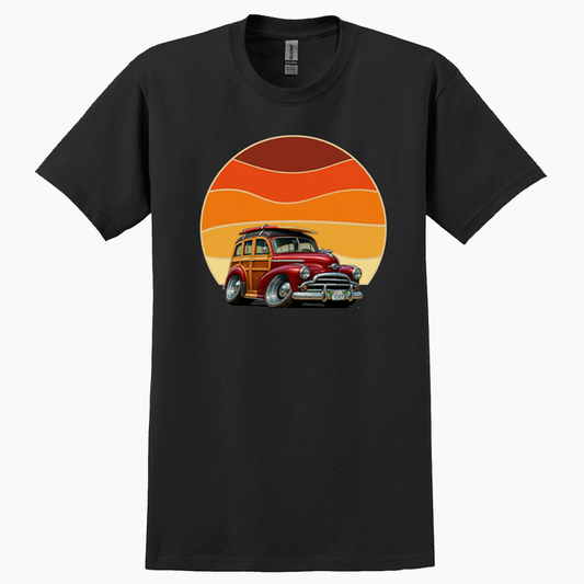 SPLNTR (CA) T-Shirt - Woodie Sunrise