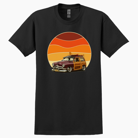 SSURFSS (CA) T-Shirt - Woodie Sunrise