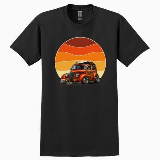 SURF36 (CA) T-Shirt - Woodie Sunrise