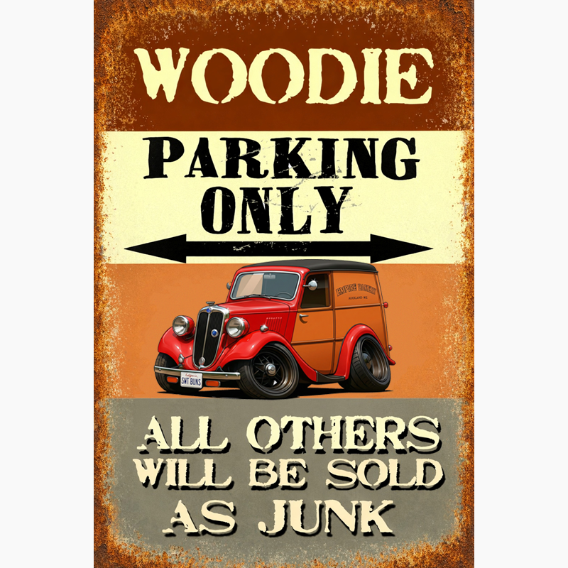 SWTBUNS (CA) Sign - Woodie Parking Only II
